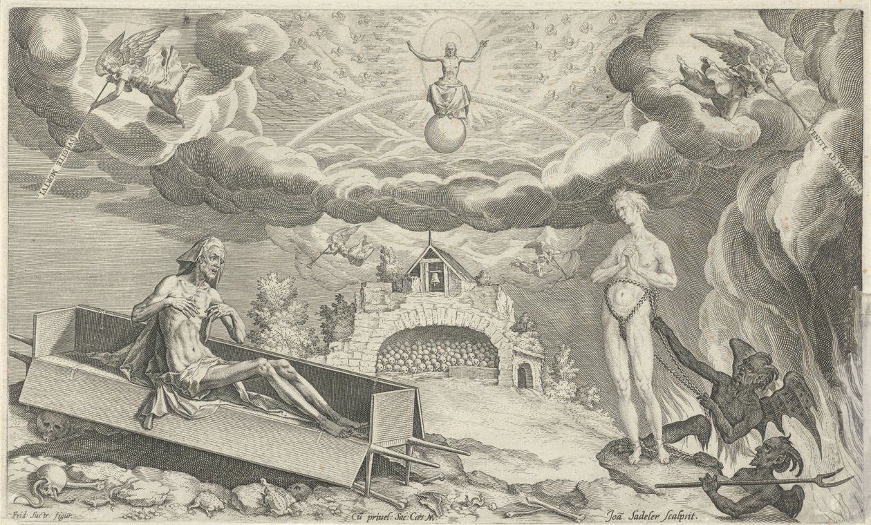 Ostatni wyrok autorstwa Johann Sadeler (I)