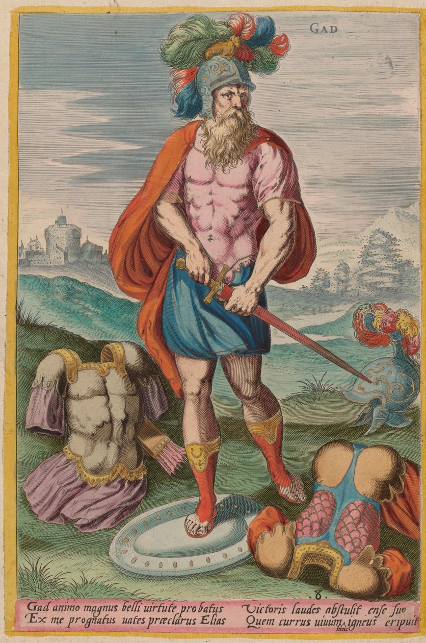 Gad, ok. 1585. autorstwa Johann Sadeler I