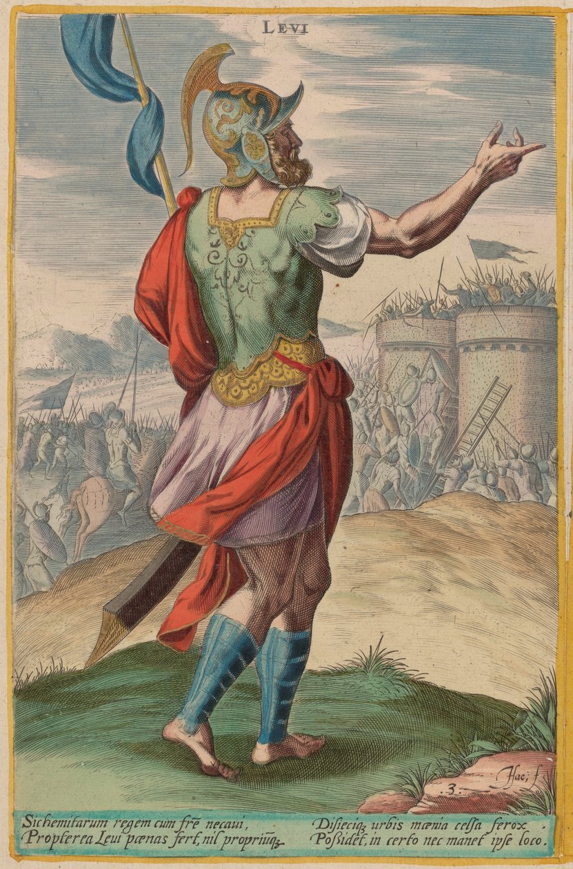 Levi, ok. 1585. autorstwa Johann Sadeler I