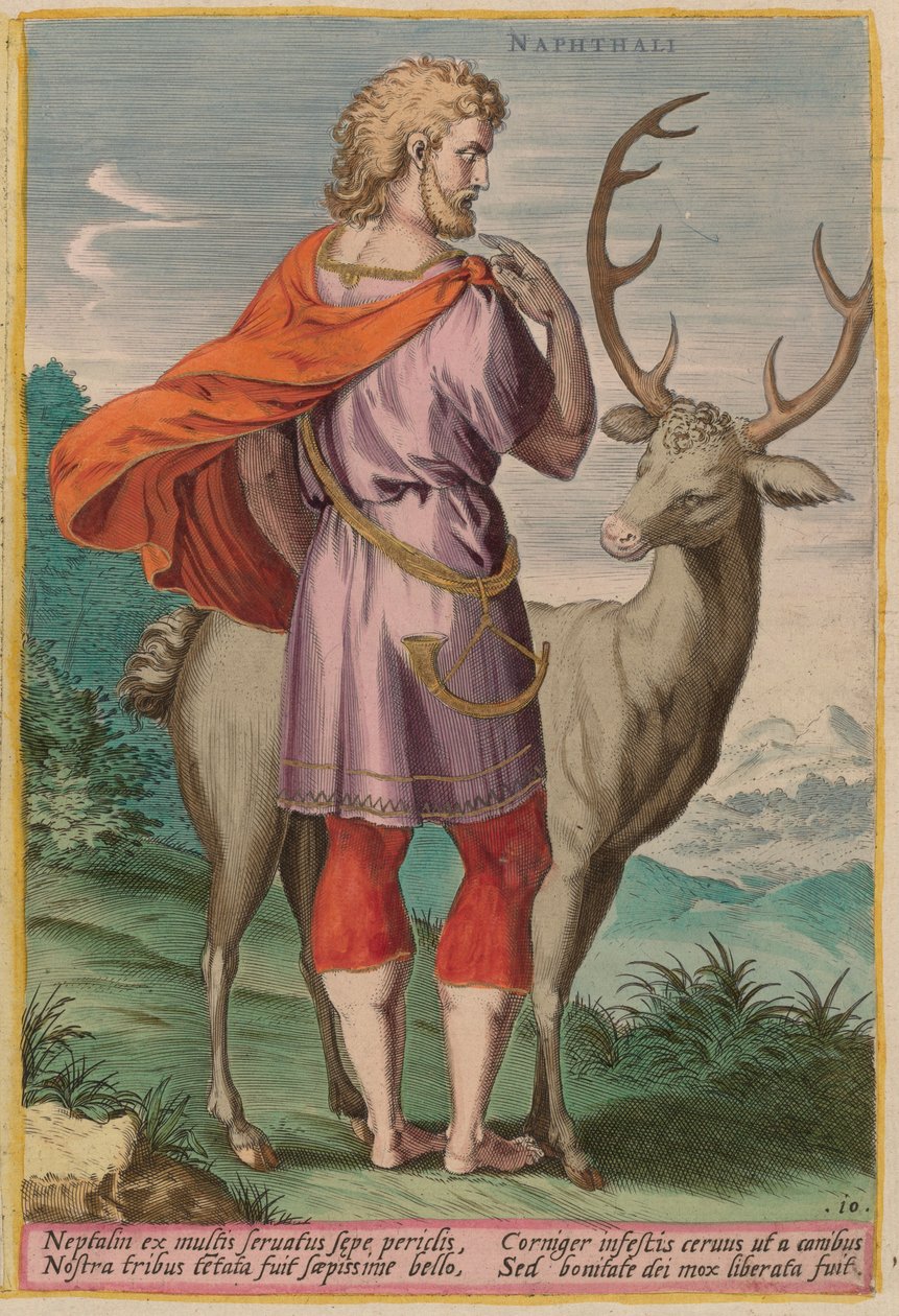 Naftali, ok. 1585. autorstwa Johann Sadeler I