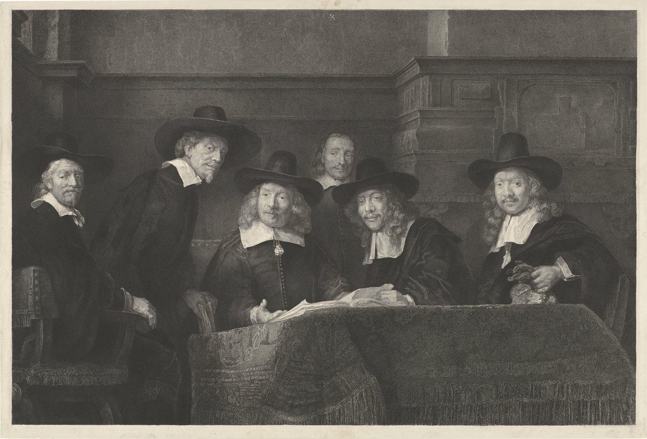 Mistrzowie stali autorstwa Johann Wilhelm Kaiser (I)