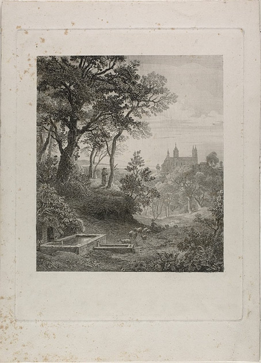 Zbliża się wiosna autorstwa Johann Wilhelm Schirmer