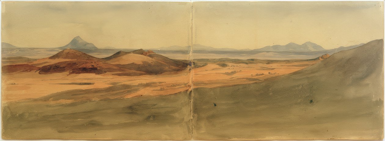 Krajobraz z Górami Sabinami autorstwa Johann Wilhelm Schirmer