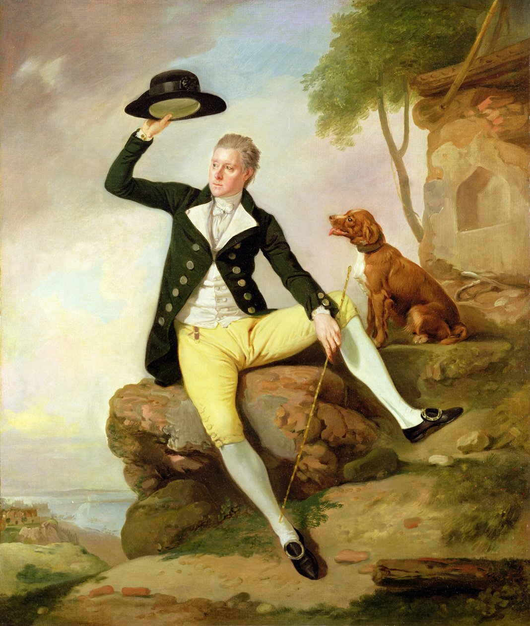 Patrick Heatly, ok.1783-87 (olej na płótnie) autorstwa Johann Zoffany