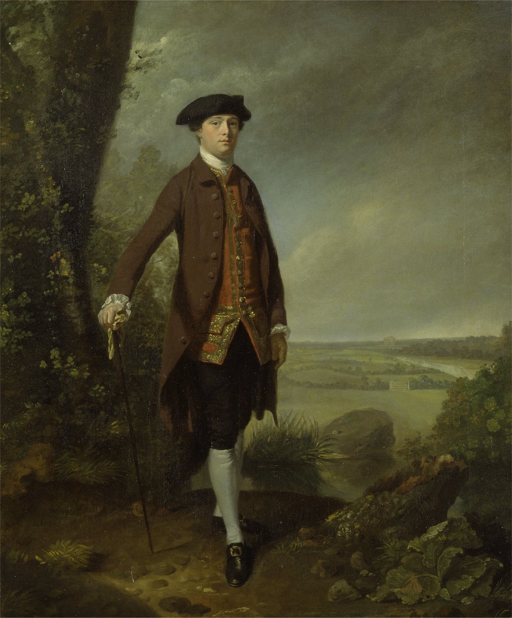 Thomas LeBlanc, ok.1765-70 autorstwa Johan Joseph Zoffany