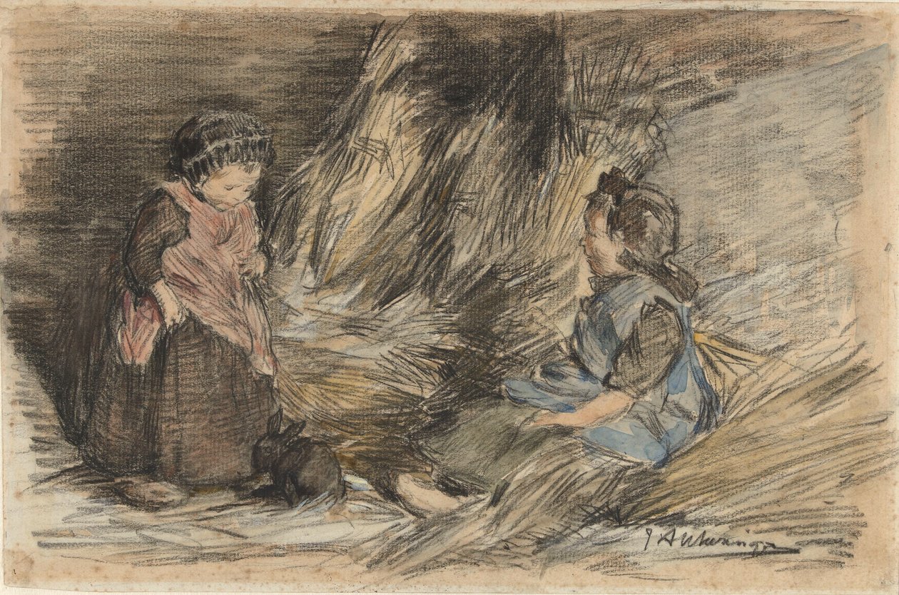 Królik autorstwa Johannes Evert Hendrik Akkeringa