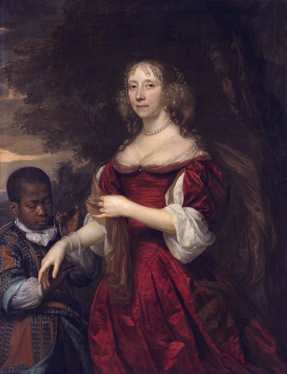 Portret Margaretha van Raephorst (1625-1690) autorstwa Johannes Mytens