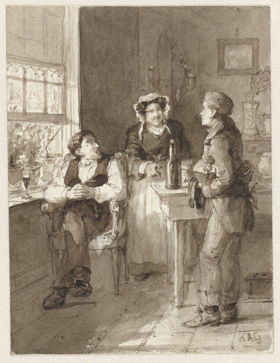 Posłaniec autorstwa Johannes Christiaan d