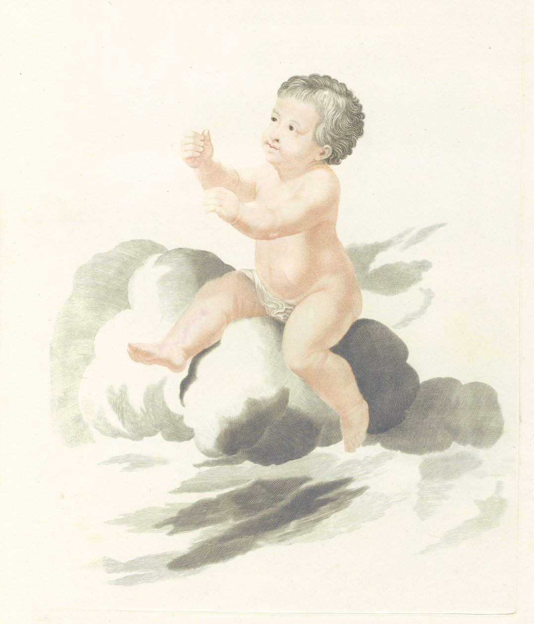 nagie dziecko autorstwa Johannes Jacobsz van den Aveele (attributed to)