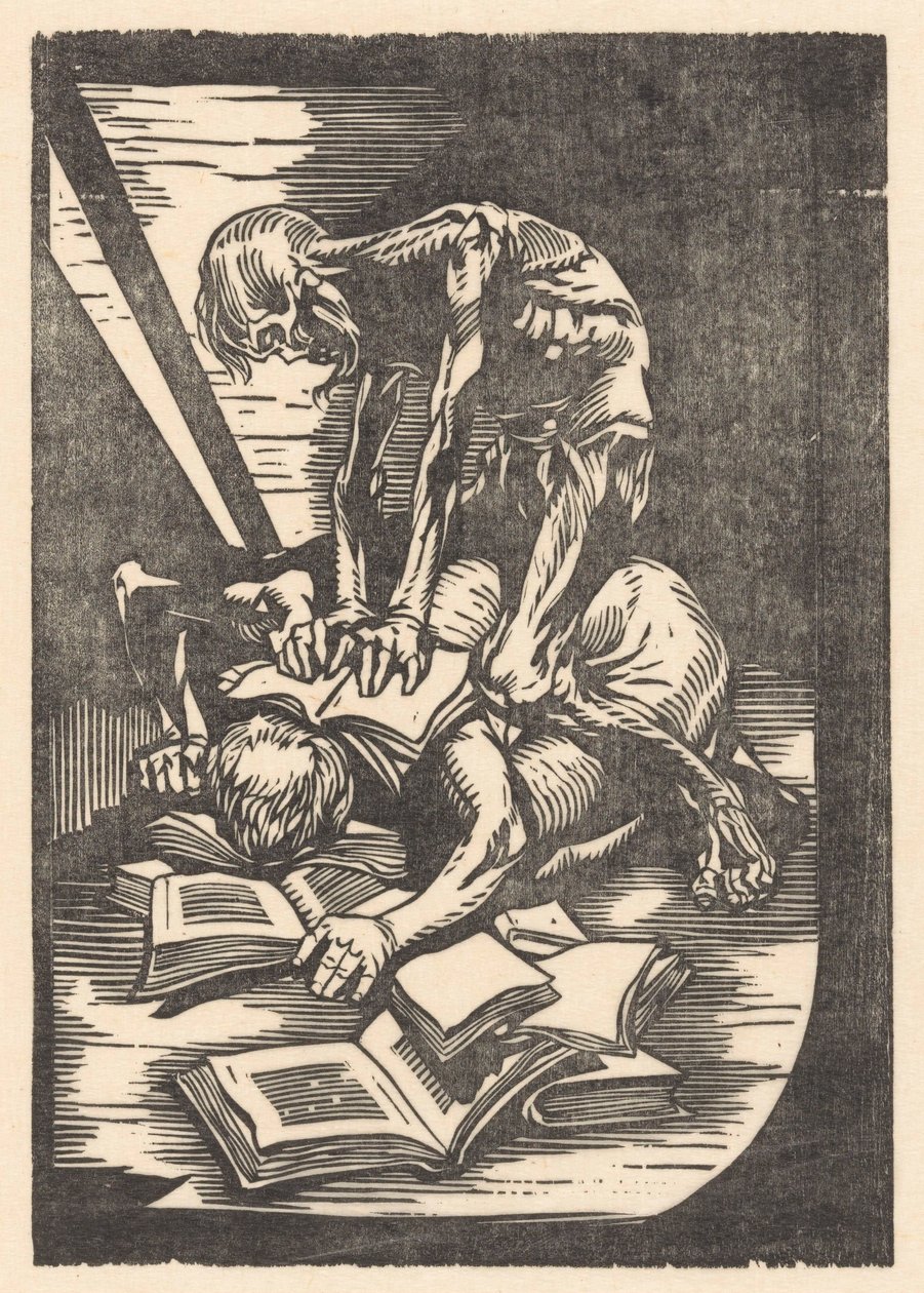 Śmierć z ofiarą autorstwa Johannes Josephus Aarts