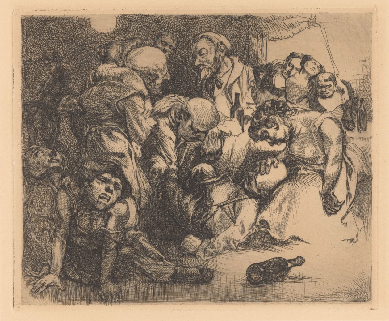 Impreza z piciem autorstwa Johannes Josephus Aarts