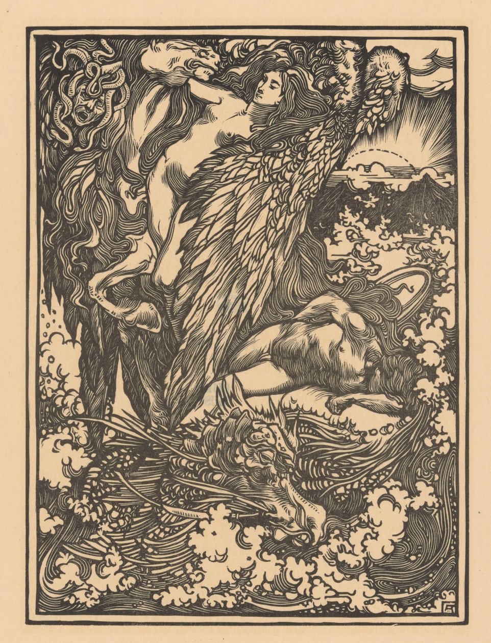 Perseusz w Andromedzie autorstwa Johannes Josephus Aarts