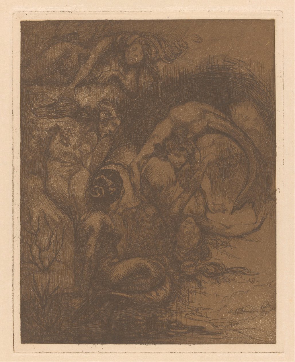 Pięć syren autorstwa Johannes Josephus Aarts