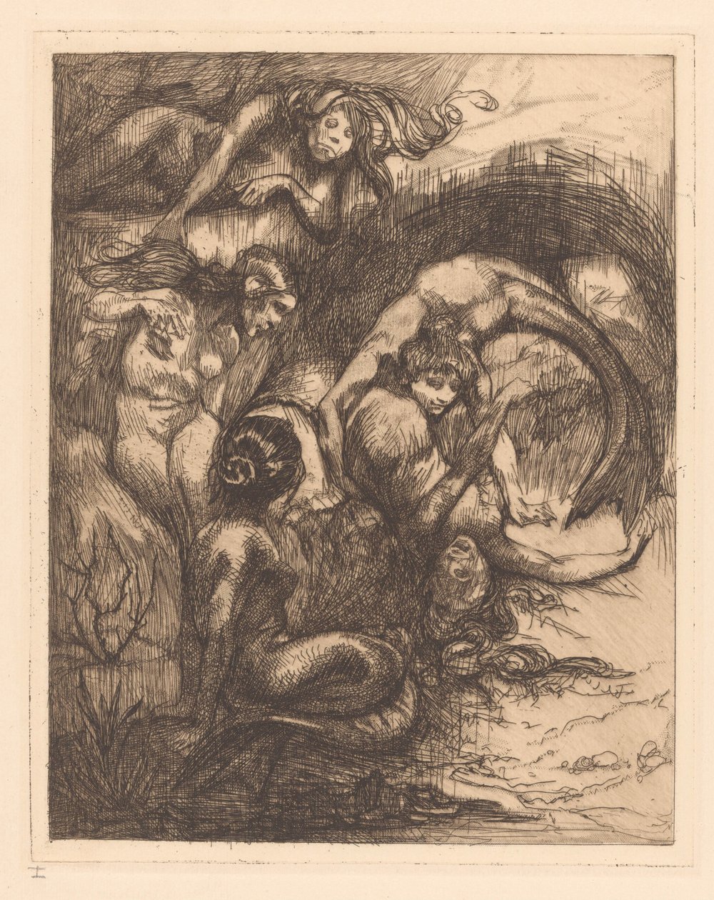 Pięć syren autorstwa Johannes Josephus Aarts