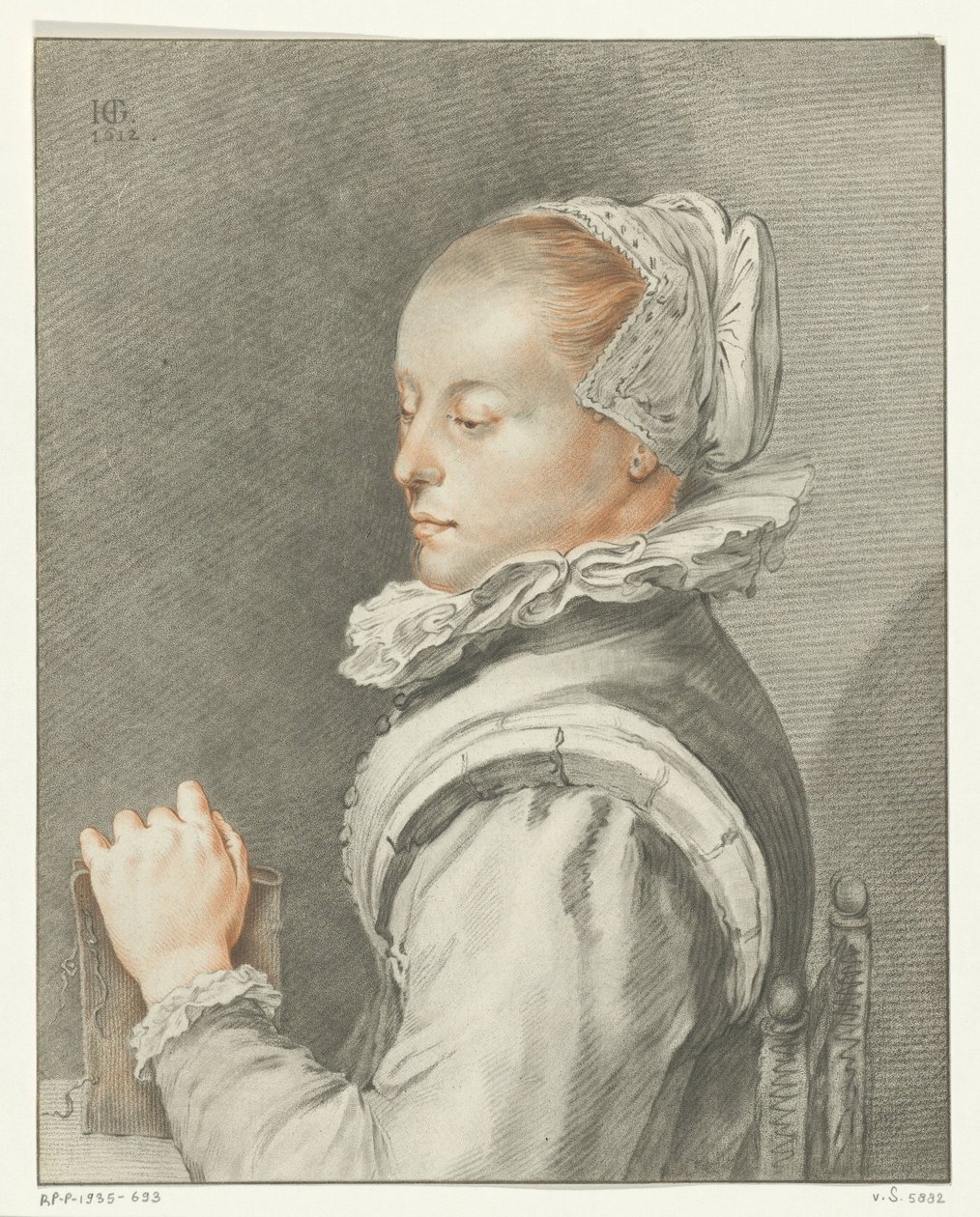 Portret młodej kobiety autorstwa Johannes Kornlein