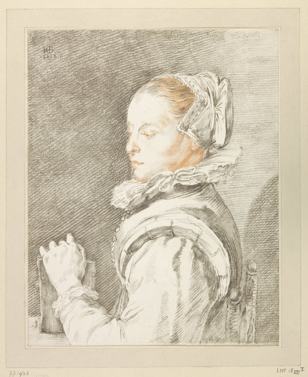 Portret młodej kobiety autorstwa Johannes Kornlein