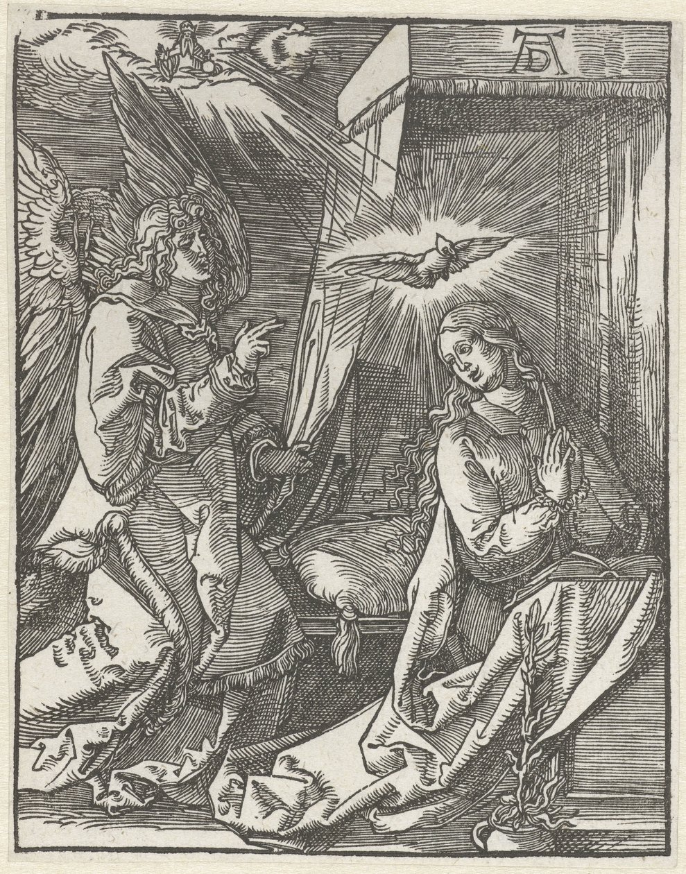 zwiastowanie autorstwa Johannes Mommard
