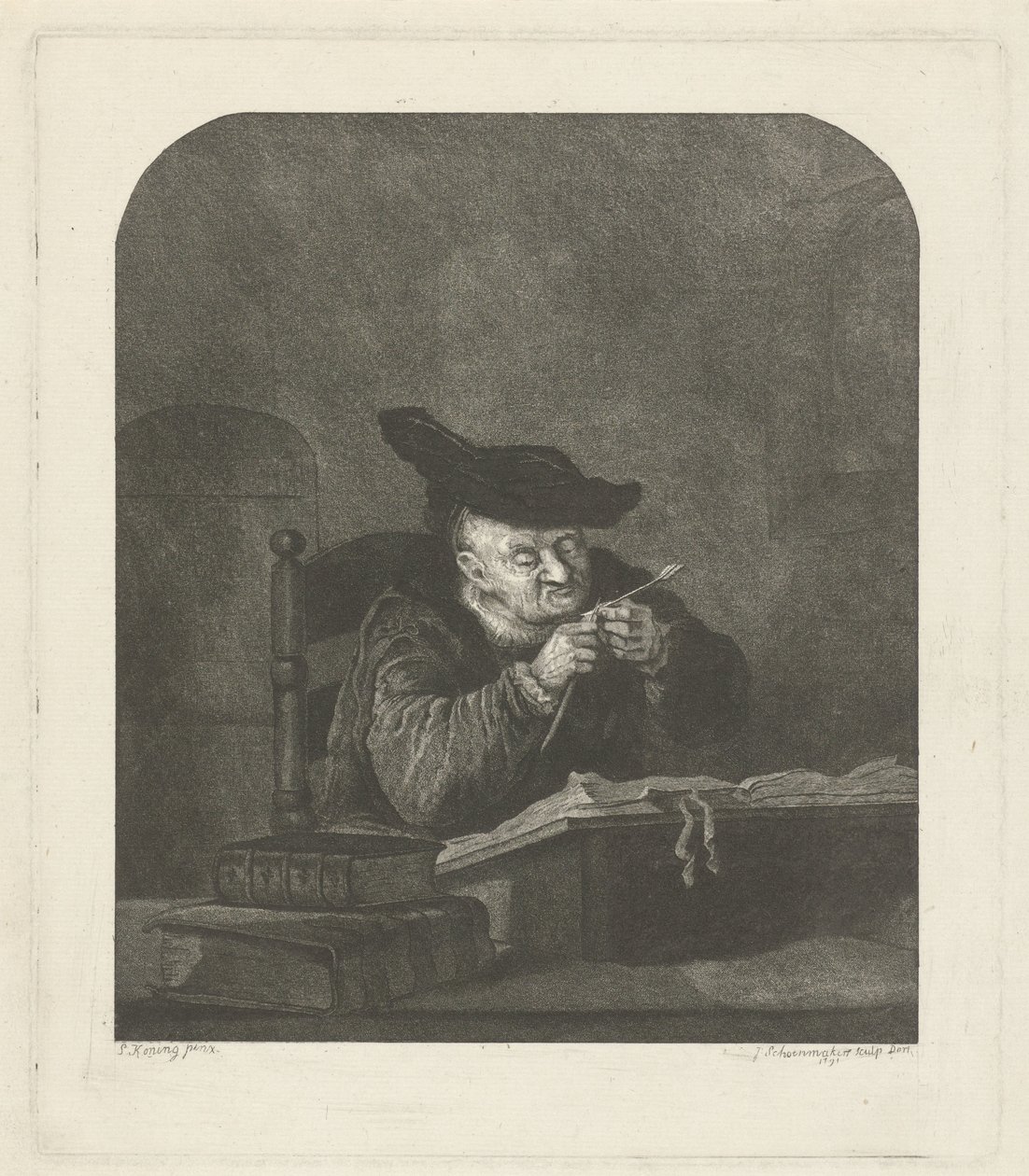 Temperówka autorstwa Johannes Schoenmakers