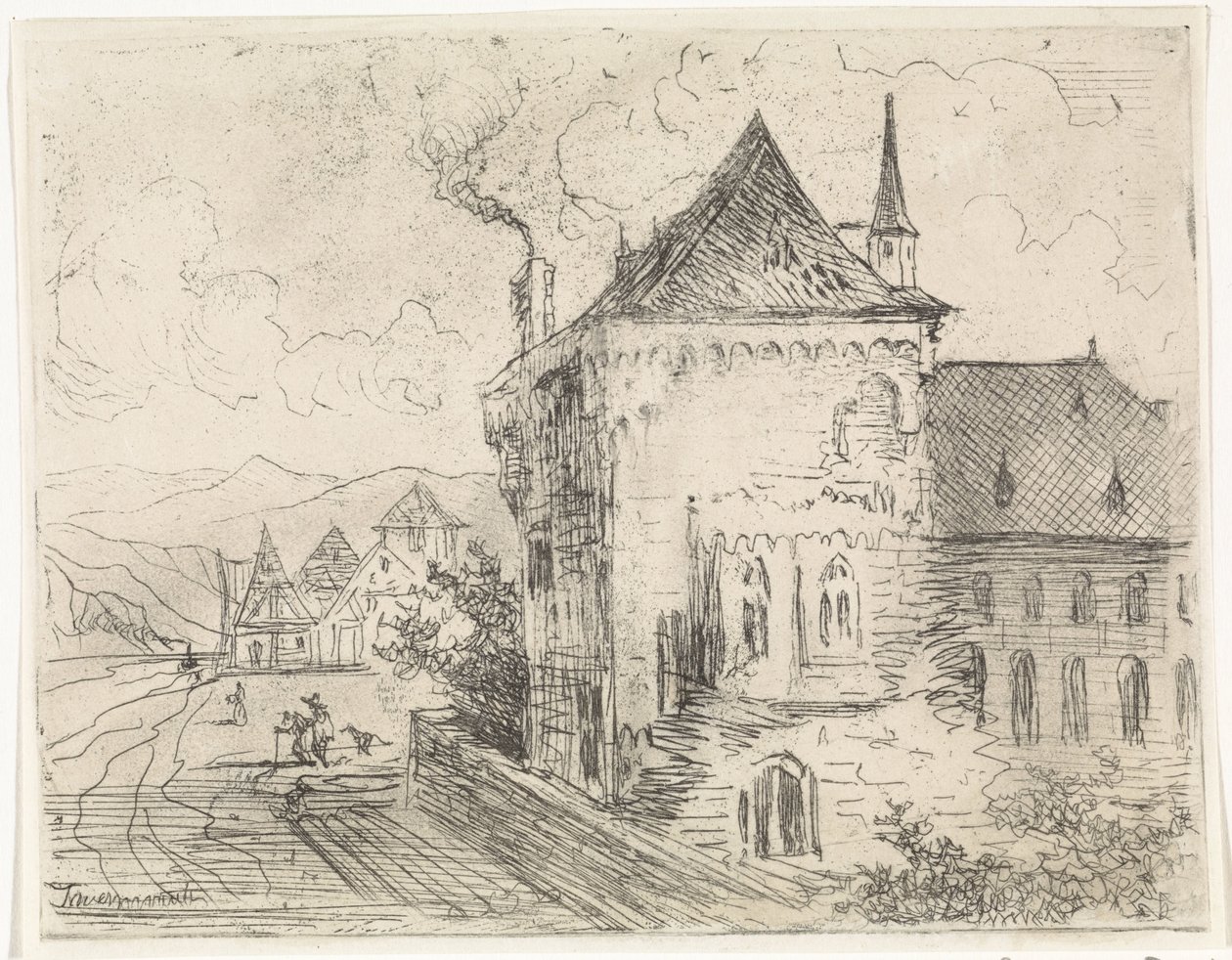 Budynek w Boppard autorstwa Johannes Tavenraat