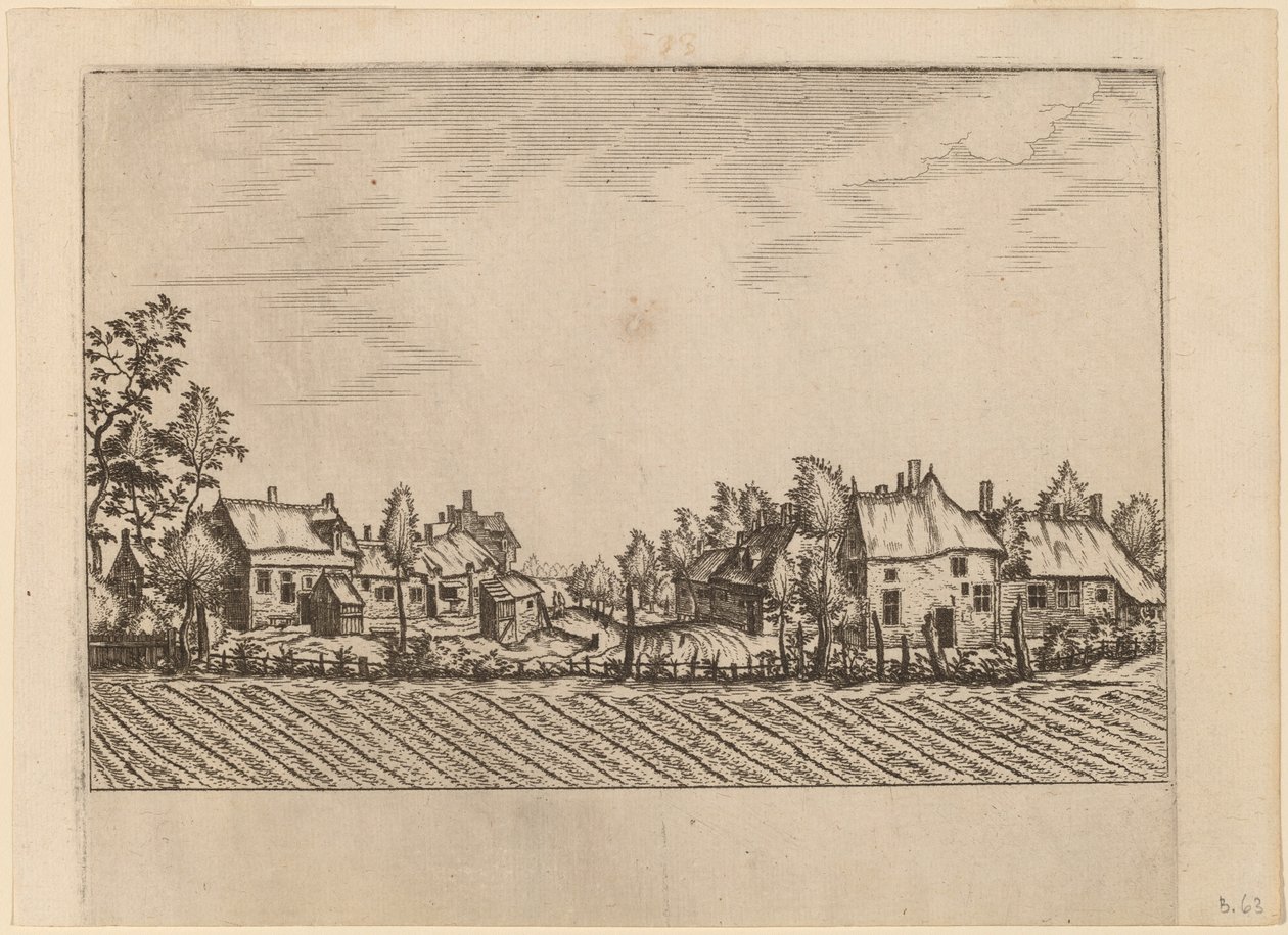 Farmy autorstwa Johannes van Doetechum, the Elder and Lucas