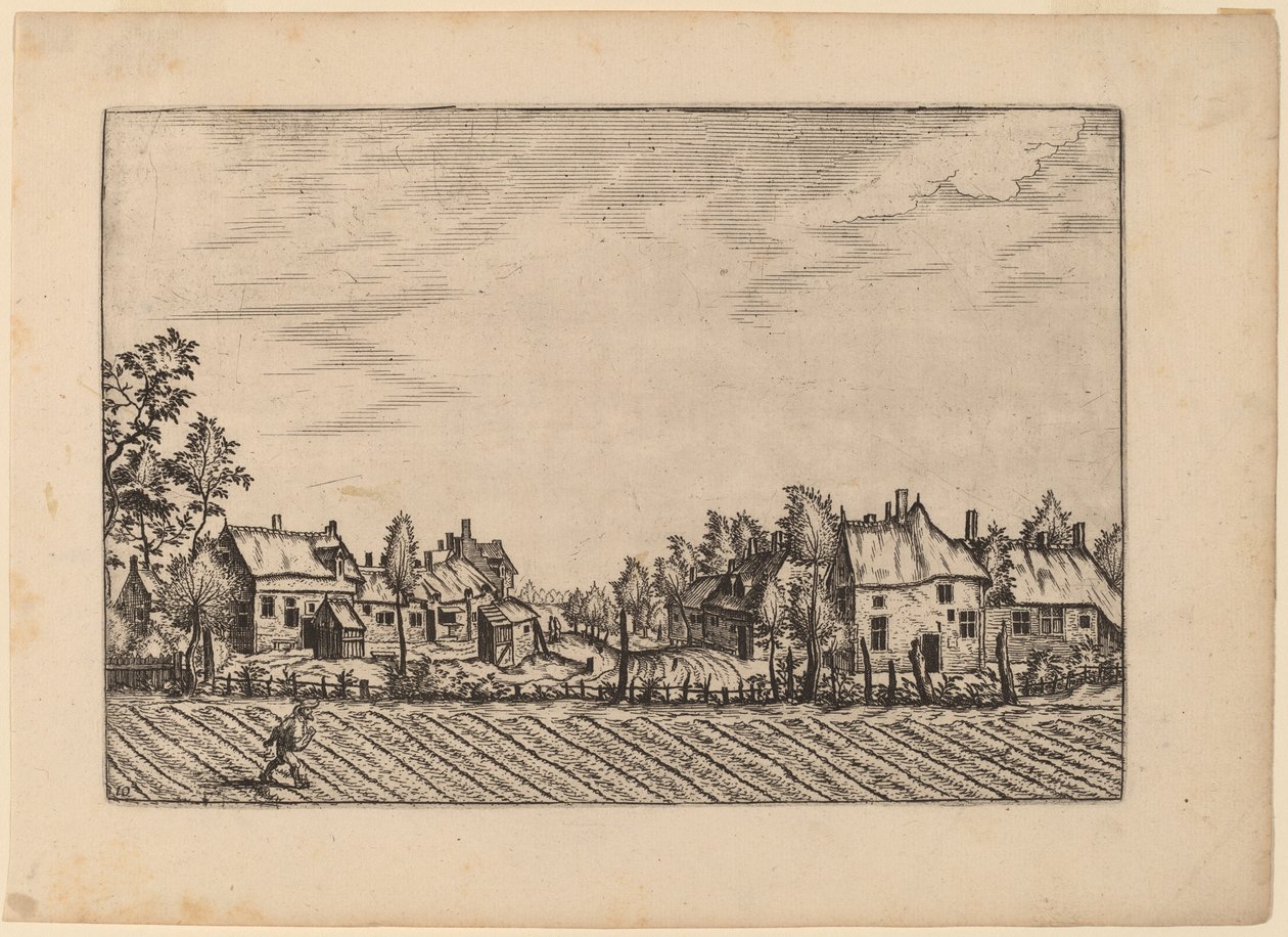 Farmy autorstwa Johannes van Doetechum, the Elder and Lucas
