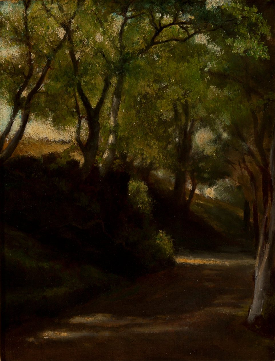 In The Glen, Portsmouth, Rhode Island autorstwa John La Farge or Lafarge