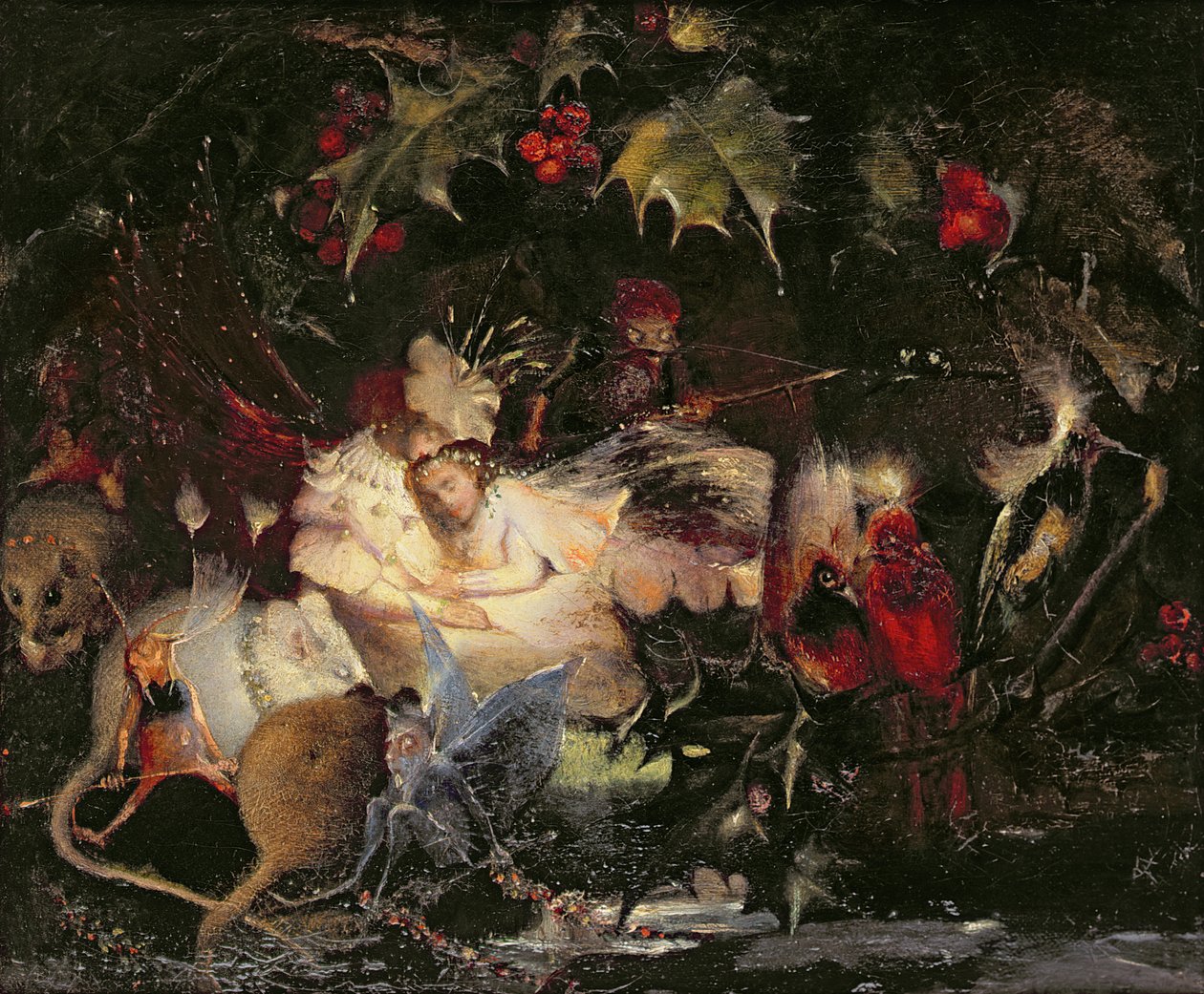 Wróżka Altana autorstwa John Anster Fitzgerald
