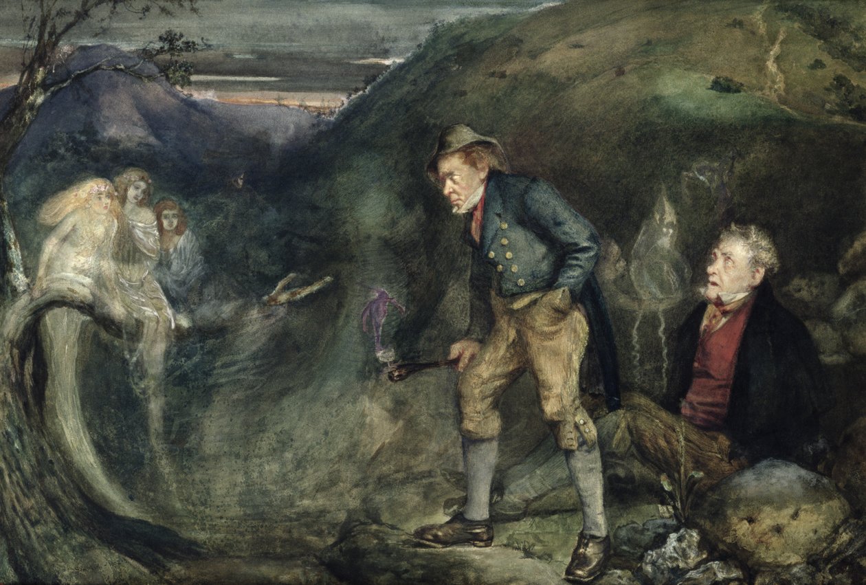 Przebudzenie autorstwa John Anster Fitzgerald