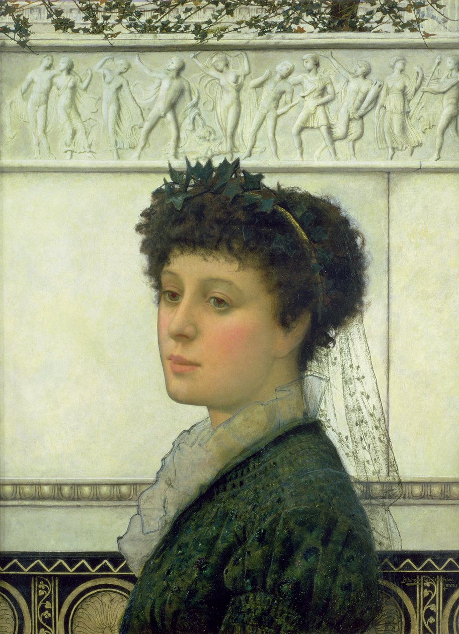 Płomień, 1883 autorstwa John Atkinson Grimshaw