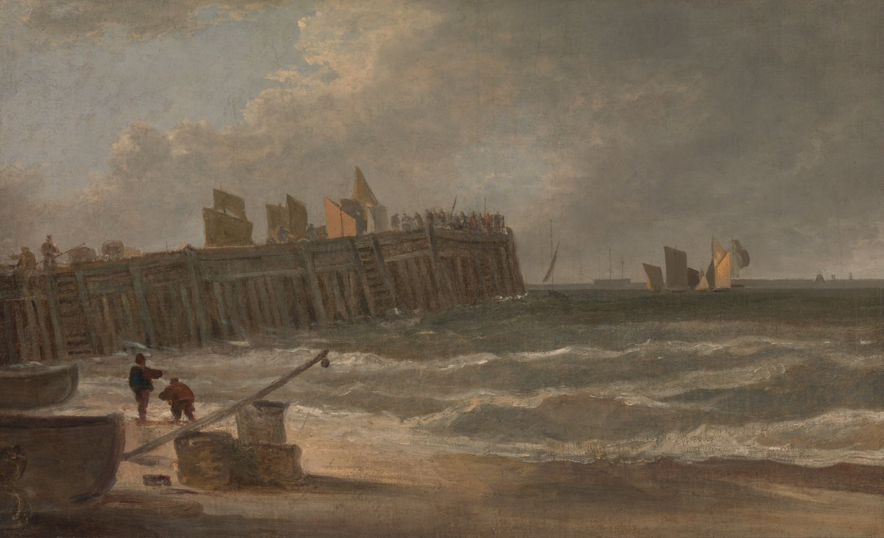 Molo w Yarmouth autorstwa John Crome