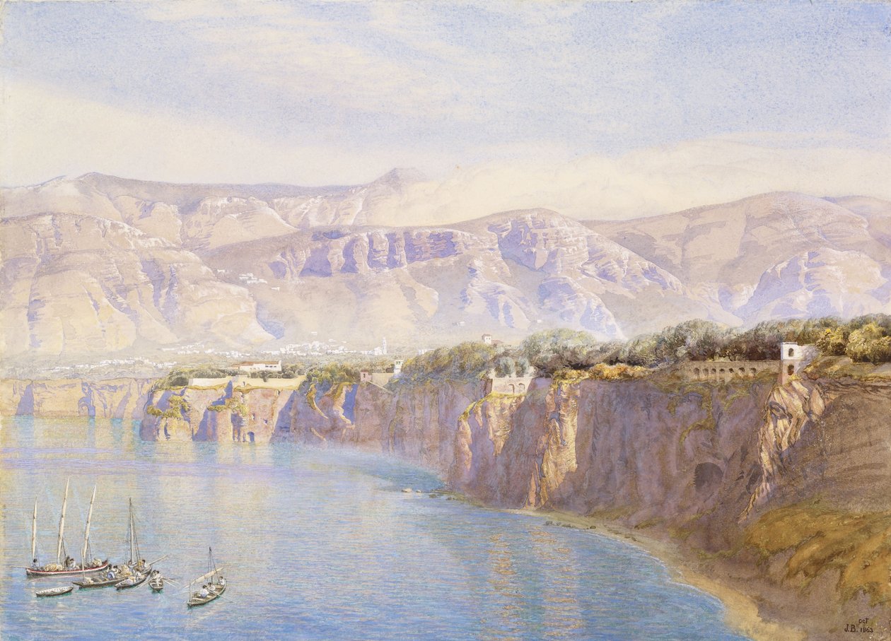 W pobliżu Sorrento autorstwa John Brett