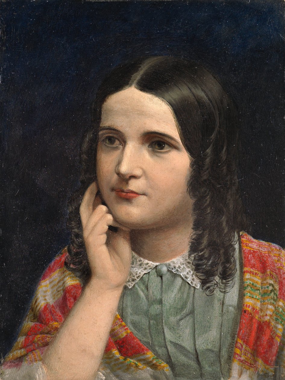 Rosa Brett, 1855 autorstwa John Brett