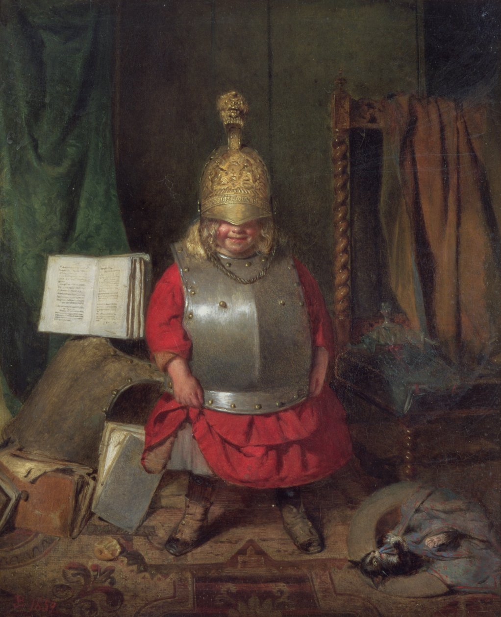 Mały Żołnierz autorstwa John Burr