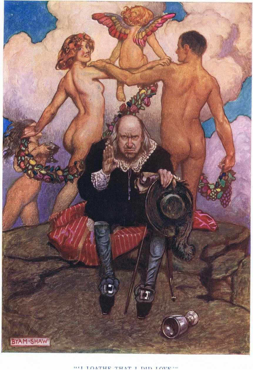 Nienawidzę tego, że kochałem, 1928 autorstwa John Byam Liston Shaw