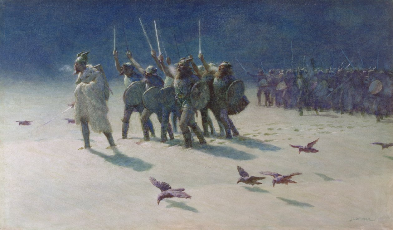 Niszczyciel autorstwa John Charles Dollman