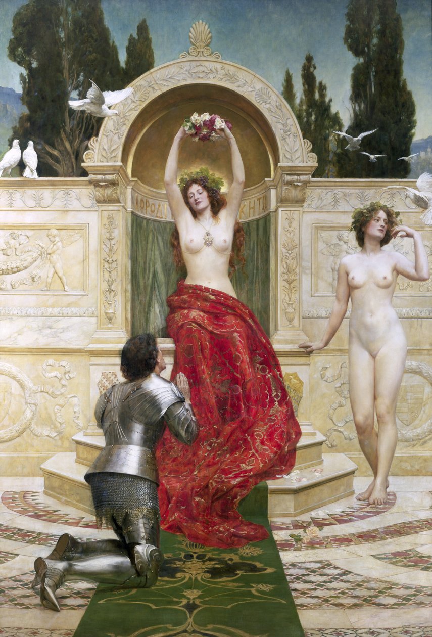 W Wenusburgu (Tannhauser), 1901 autorstwa John Collier