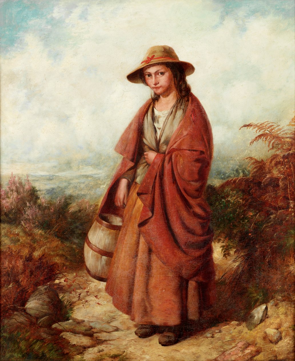 Walijska mleczarka autorstwa John Corbould
