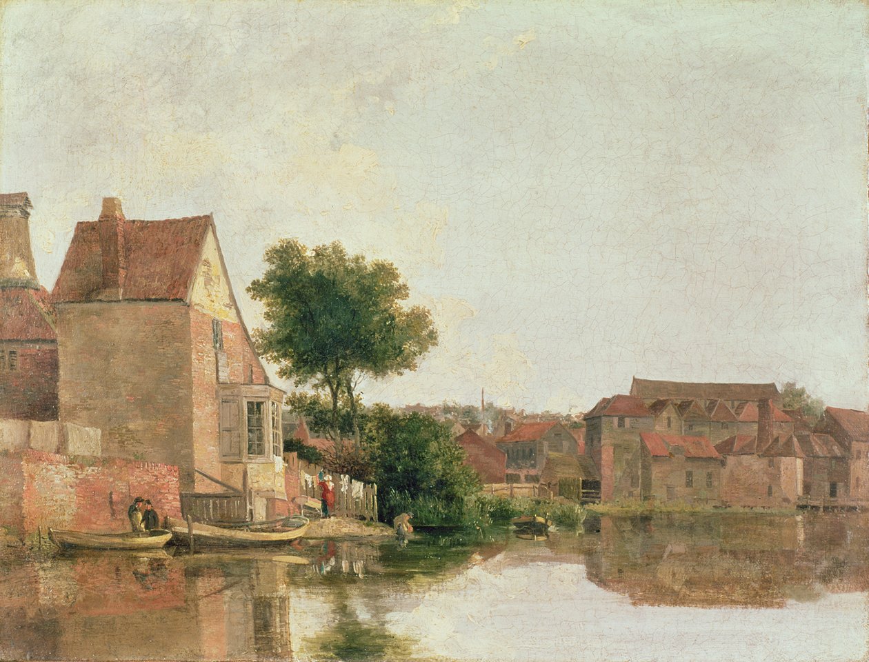 Tył Nowego Młyna, ok. 1814-17 r. autorstwa John Crome