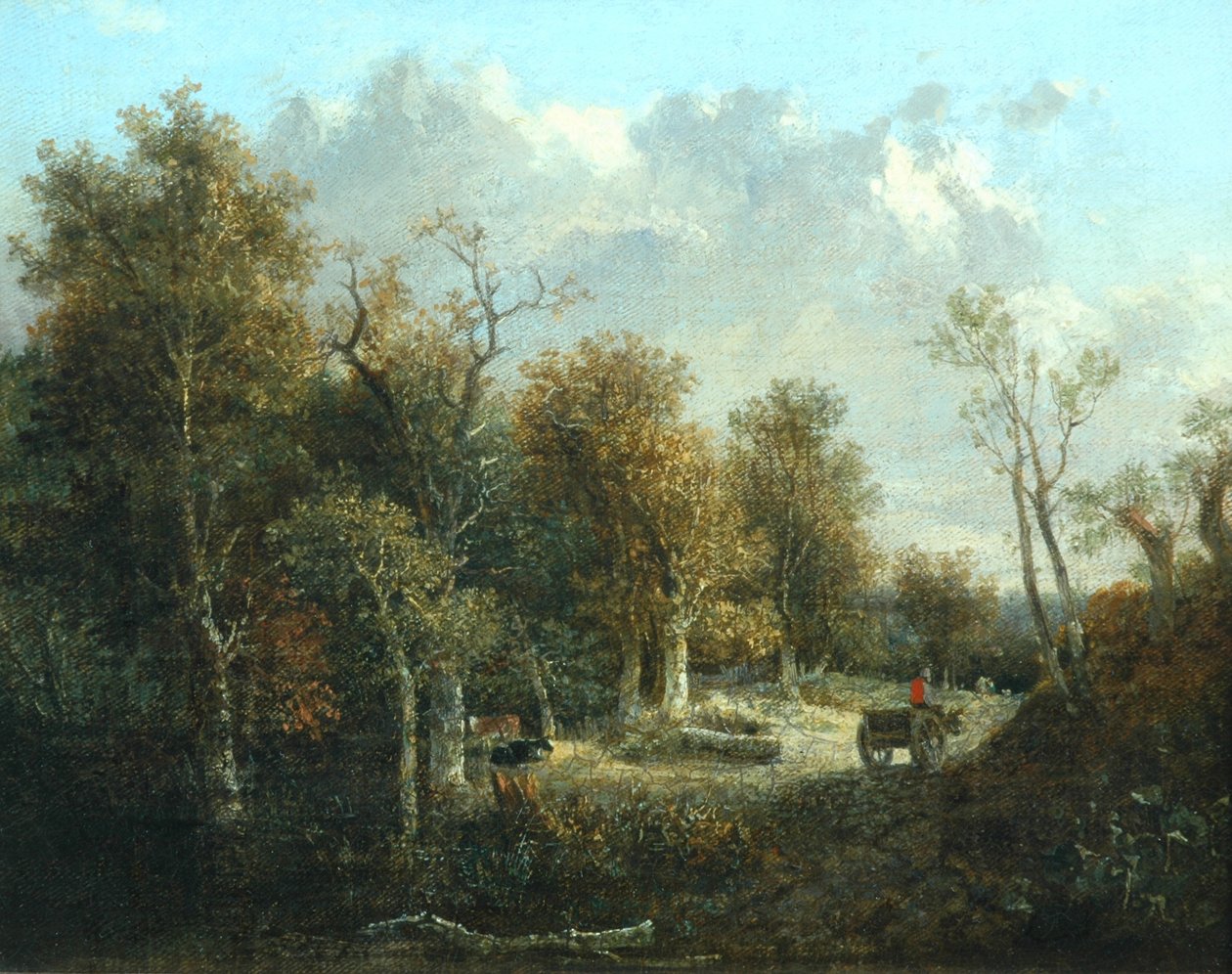 Skraj lasu autorstwa John Crome