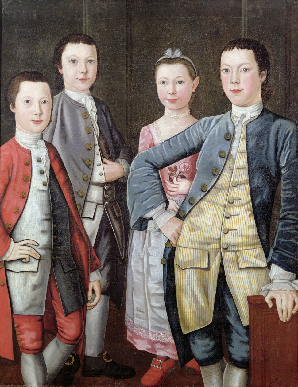 Dzieci Rapalje, 1768 autorstwa John Durand