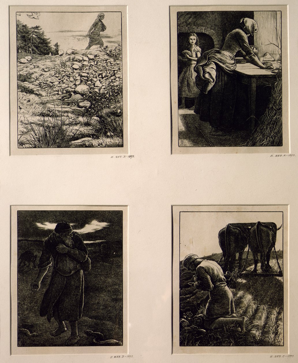 Przypowieści autorstwa John Everett Millais