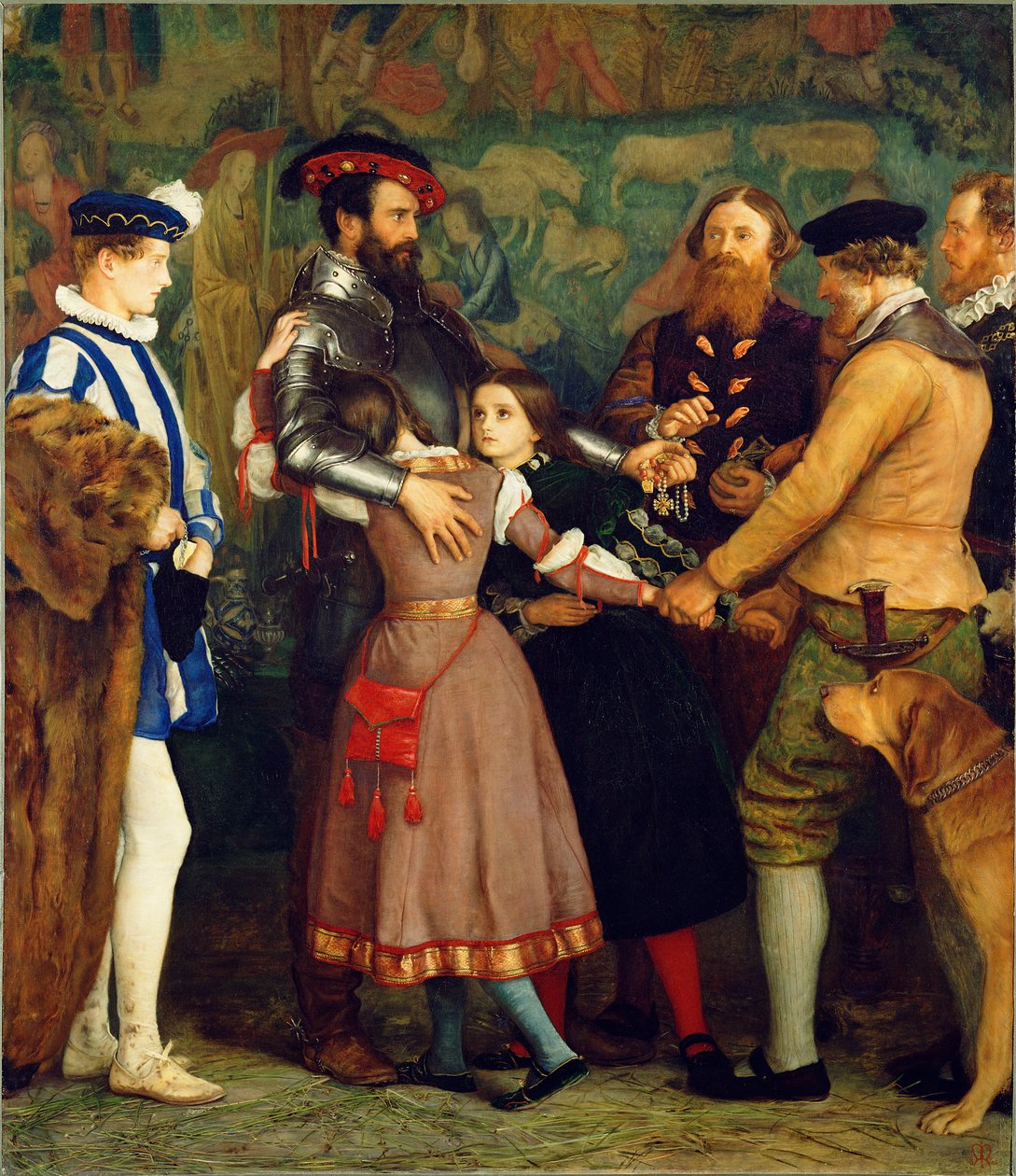 Okup, 1860-62 autorstwa John Everett Millais