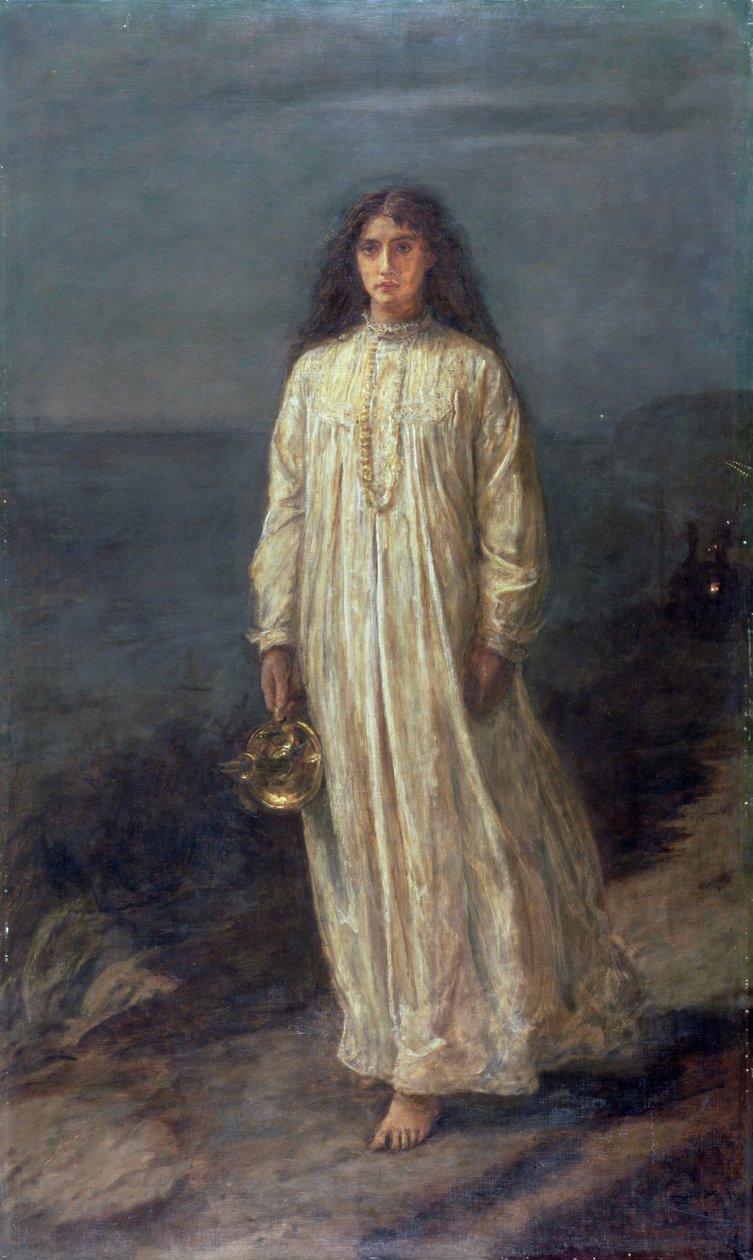 Somnambulista, 1871 autorstwa John Everett Millais