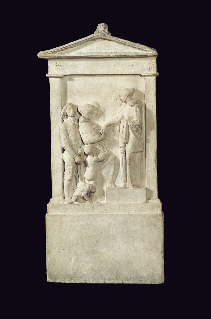 Pomnik Thomasa Yarborougha i członków jego rodziny, 1803-06 (tynk) autorstwa John Flaxman