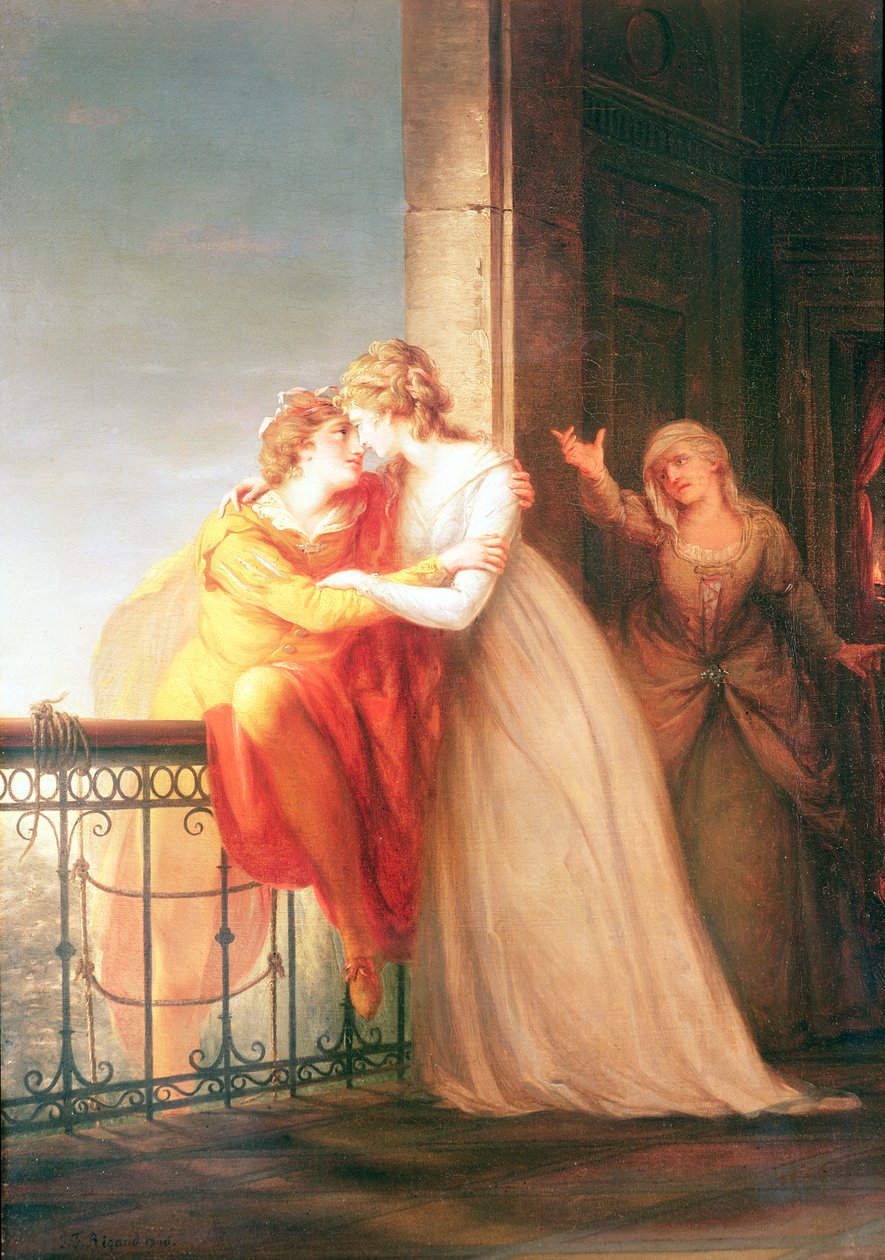 Romeo i Julia autorstwa John Francis Rigaud