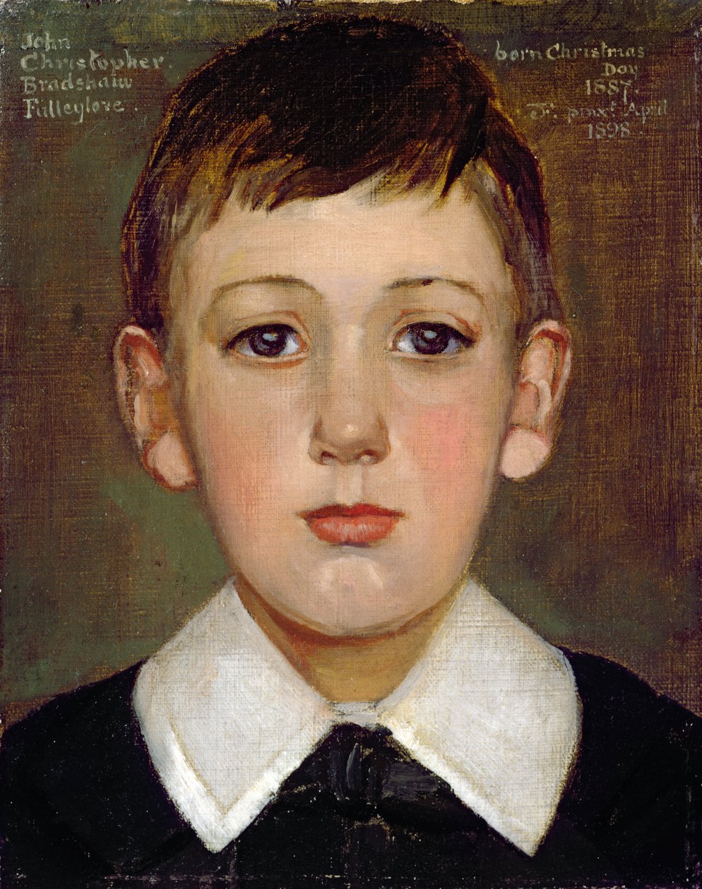 Portret chłopca autorstwa John Fulleylove