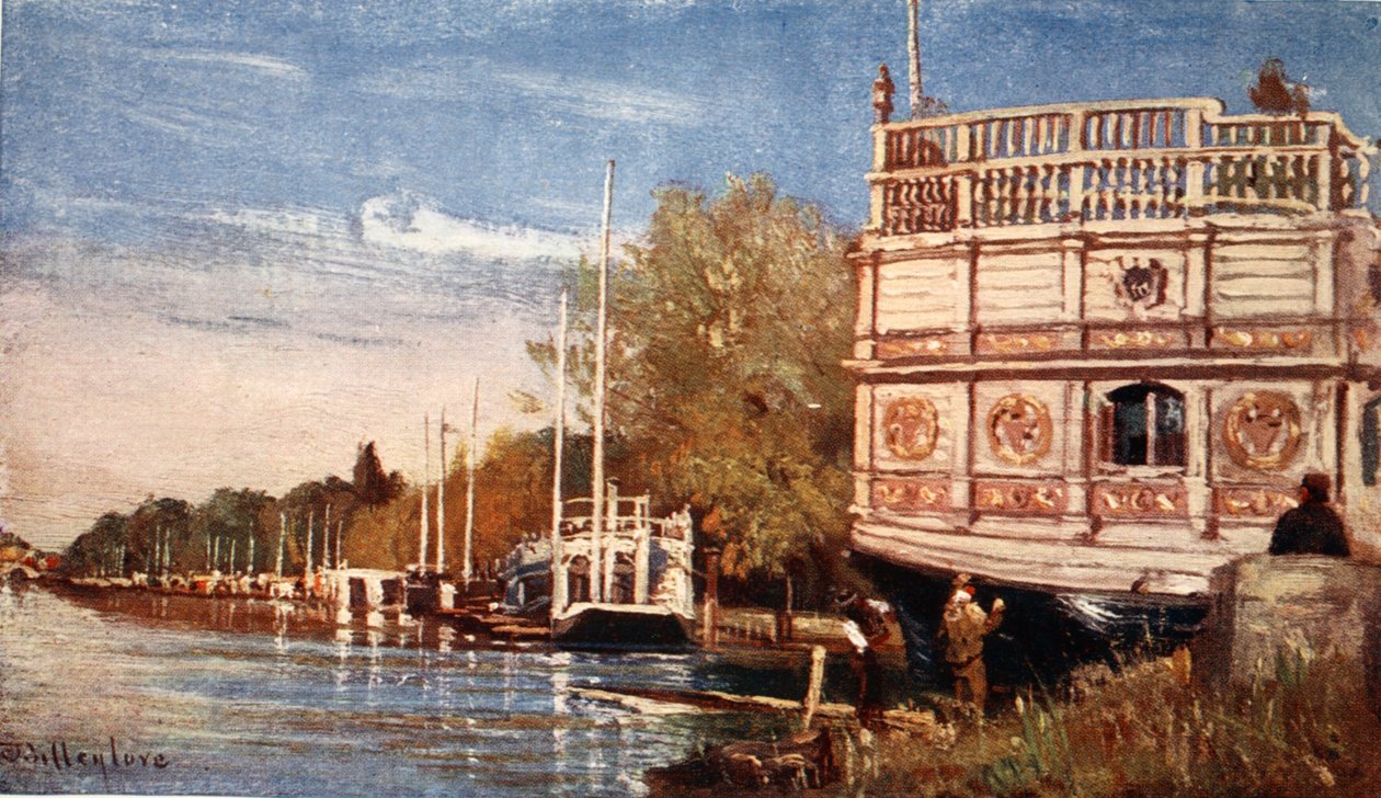 Rzeka Izyda, 1903 autorstwa John Fulleylove