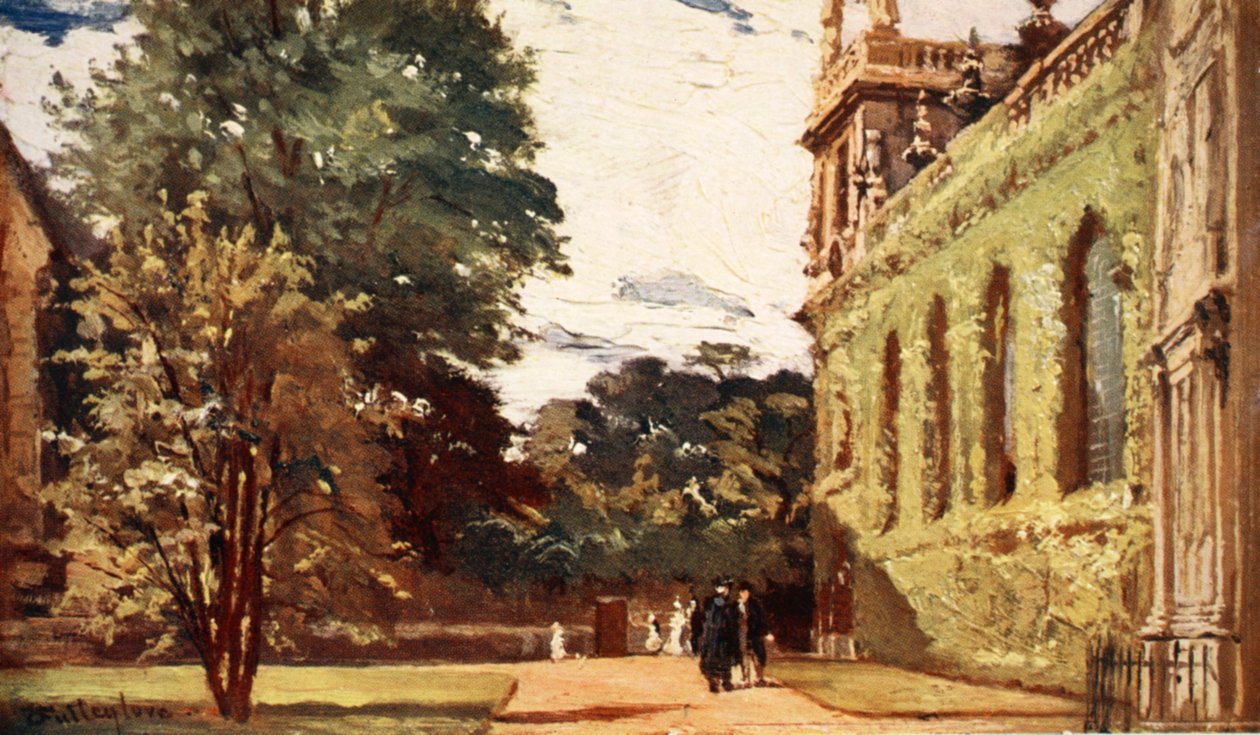 Trinity College, 1903 r. autorstwa John Fulleylove