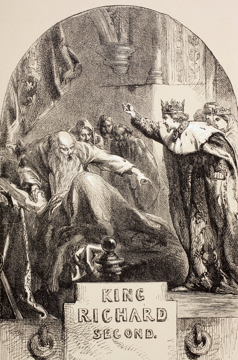 Ryszard II, 1890 r autorstwa John Gilbert