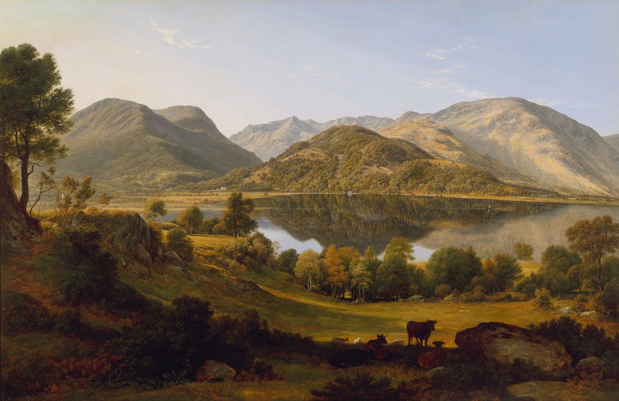 Ullswater, wcześnie rano autorstwa John Glover